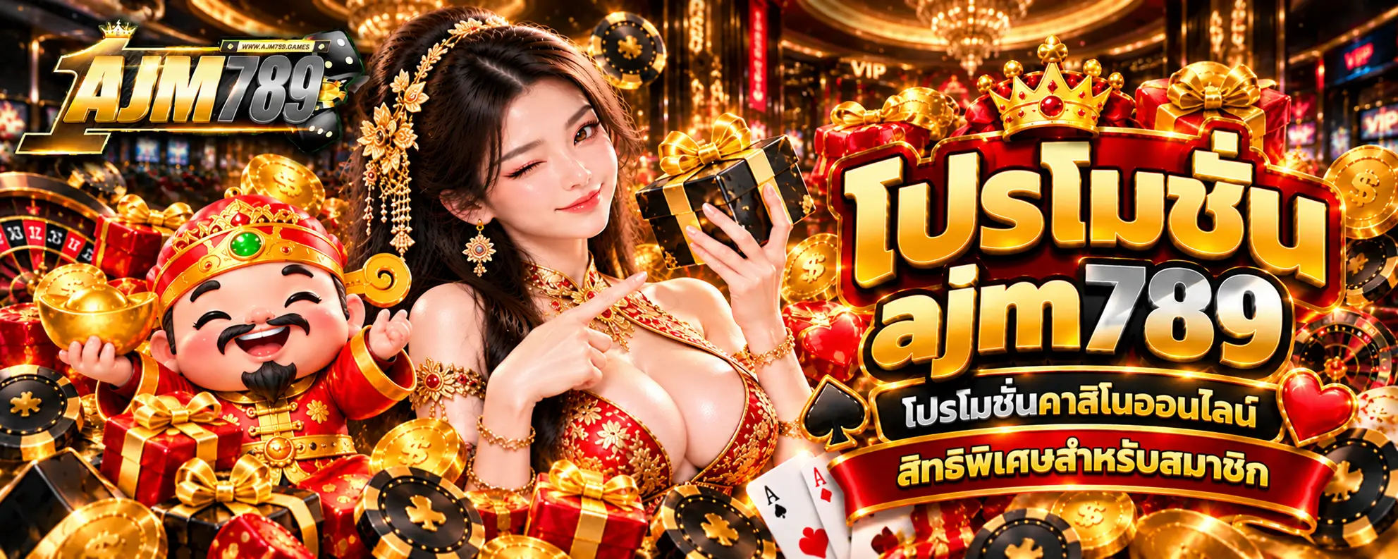 โปรโมชั่น ajm789 โปรโมชั่นคาสิโนออนไลน์ สิทธิพิเศษสำหรับสมาชิก